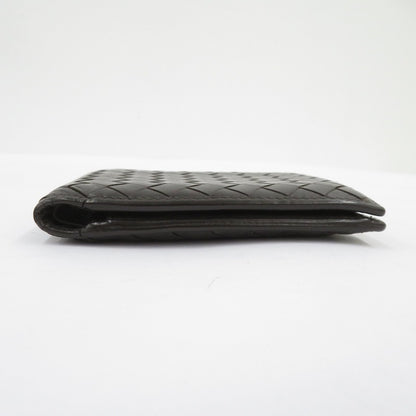 BOTTEGA VENETA | ボッテガヴェネタ イントレチャート 二つ折り財布 193642 ブラウン【瀬戸大橋店】