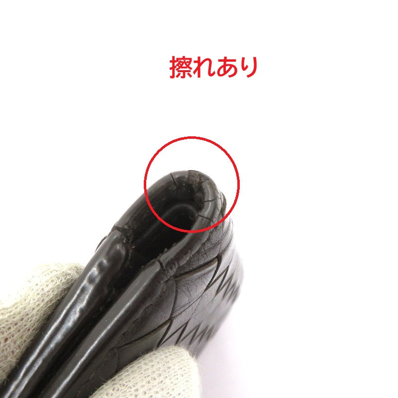 BOTTEGA VENETA | ボッテガヴェネタ イントレチャート 二つ折り財布 193642 ブラウン【瀬戸大橋店】