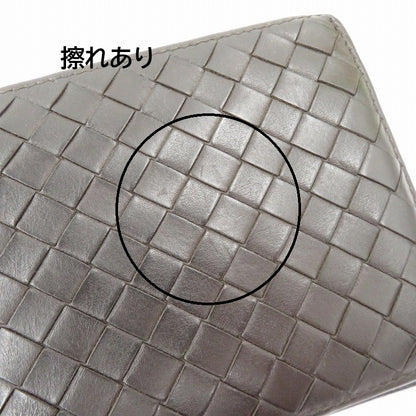 BOTTEGA VENETA | ボッテガヴェネタ イントレチャート 二つ折り財布 193642 ブラウン【瀬戸大橋店】