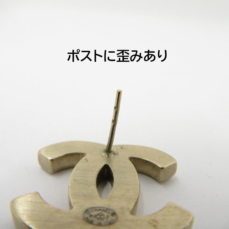 CHANEL | シャネル ココマーク ピアス ダークブラウン【瀬戸大橋店】