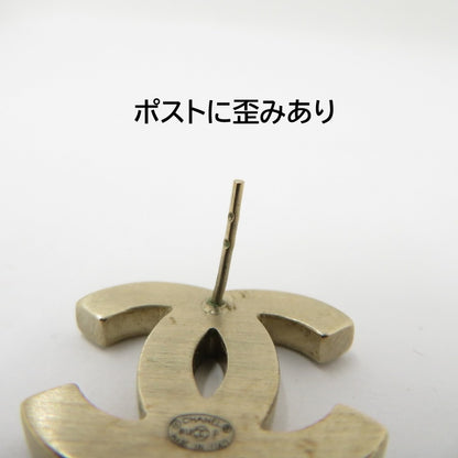 CHANEL | シャネル ココマーク ピアス ダークブラウン【瀬戸大橋店】