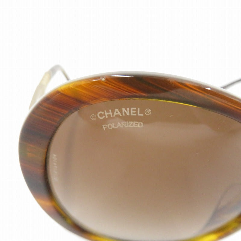 CHANEL | シャネル 偏光レンズ サングラス 5353-A サイズ：56□20 140 ブラウン【瀬戸大橋店】