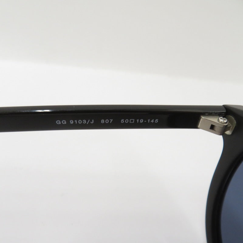 GUCCI | グッチ サングラス GG9103/J サイズ：50□19 145 ブラック【瀬戸大橋店】