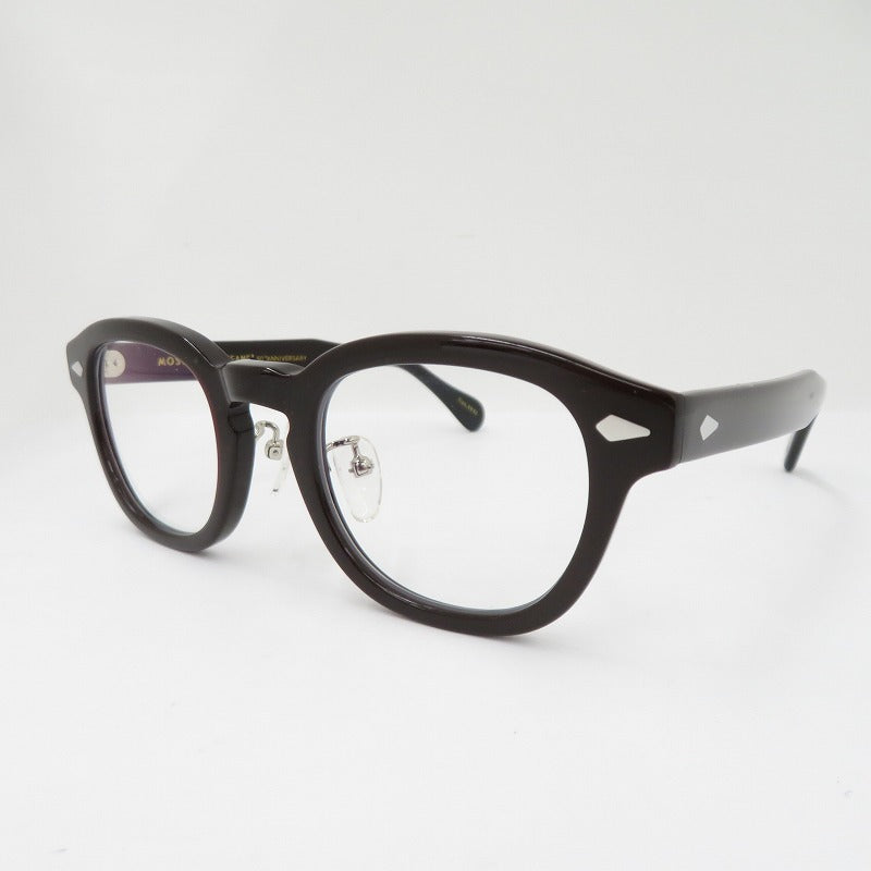 MOSCOT | モスコット × BEAMS PLUS LEMTOSH+ 伊達メガネ メガネ サイズ：46□22 145 ダークブラウン【瀬戸大橋店】