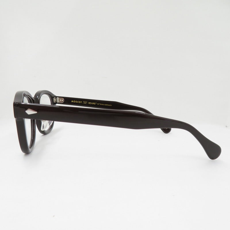 MOSCOT | モスコット × BEAMS PLUS LEMTOSH+ 伊達メガネ メガネ サイズ：46□22 145 ダークブラウン【瀬戸大橋店】