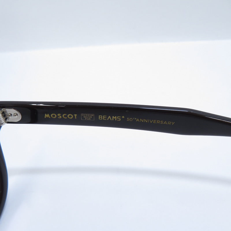 MOSCOT | モスコット × BEAMS PLUS LEMTOSH+ 伊達メガネ メガネ サイズ：46□22 145 ダークブラウン【瀬戸大橋店】