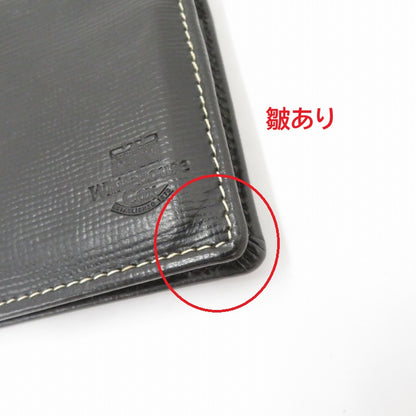 Whitehouse Cox | ホワイトハウスコックス 二つ折り財布 ブラック【瀬戸大橋店】