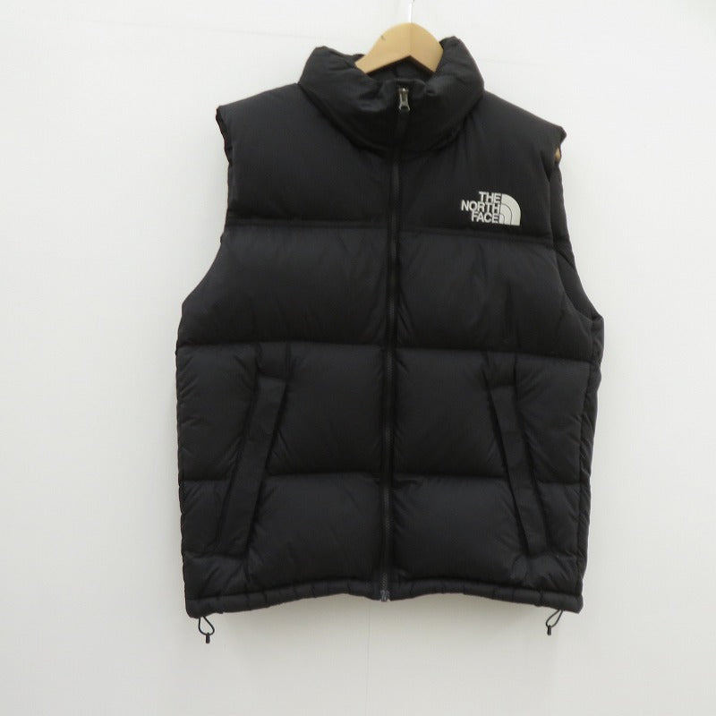 THE NORTH FACE | ザ・ノースフェイス Nuptse VEST ダウンベスト ND92232 ブラック サイズ：M【瀬戸大橋店】