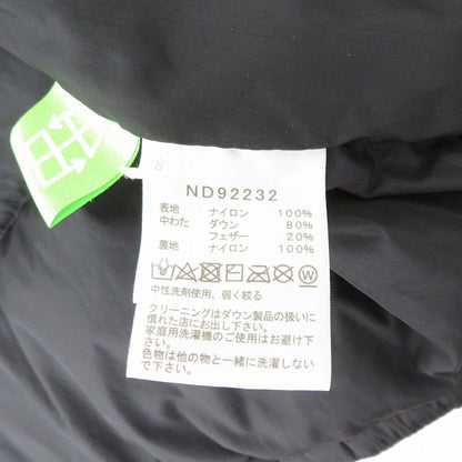 THE NORTH FACE | ザ・ノースフェイス Nuptse VEST ダウンベスト ND92232 ブラック サイズ：M【瀬戸大橋店】