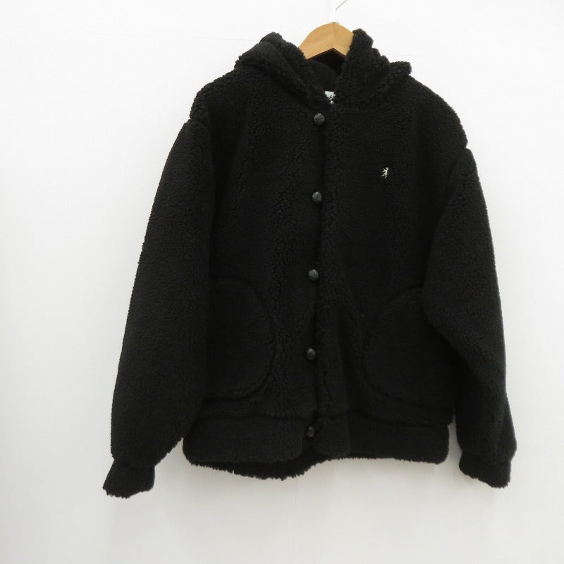 GYMPHLEX | ジムフレックス ボアフーデッドジャケット その他アウター GY-A0727 BOA ブラック サイズ：M【瀬戸大橋店】