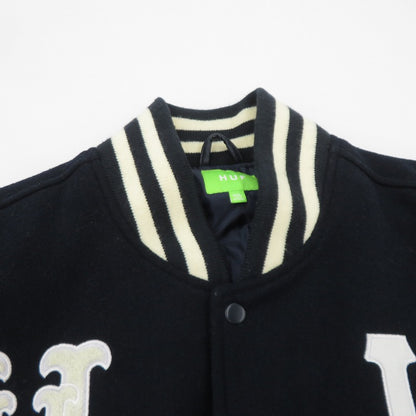HUF | ハフ 20 YEAR CLASSIC H VARSITY JACKET スタジャン JK00368 ネイビー サイズ：XXL【瀬戸大橋店】