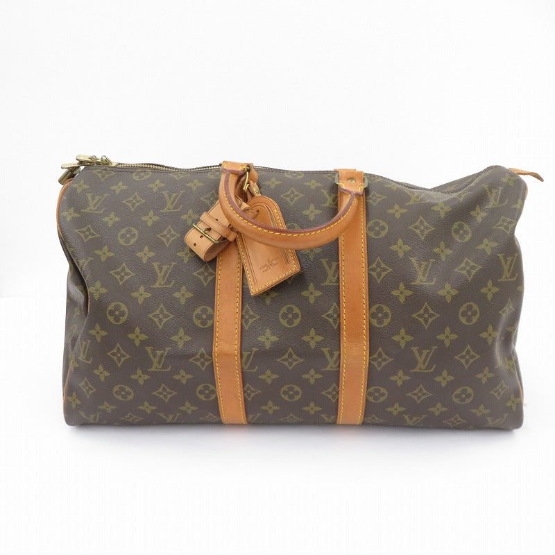 LOUIS VUITTON | ルイ・ヴィトン キーポル 45 モノグラム ボストンバッグ M41428 ブラウン【瀬戸大橋店】
