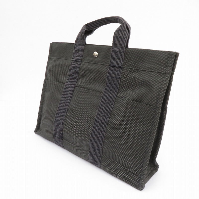 HERMES | エルメス エールライン トート MM トートバッグ グレー【瀬戸大橋店】