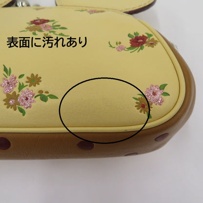 COACH | コーチ ×Disney キスロック リストレット ポーチ ポーチ A1881-F29360 イエロー【瀬戸大橋店】
