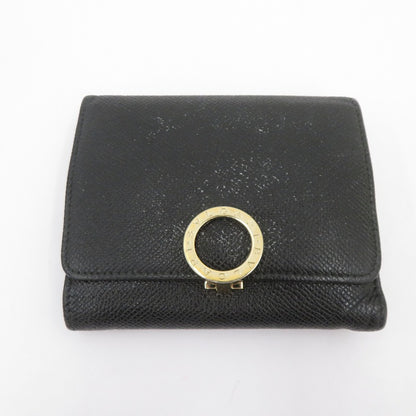 BVLGARI | ブルガリ ブルガリブルガリ 三つ折り財布 285334 ブラック【瀬戸大橋店】