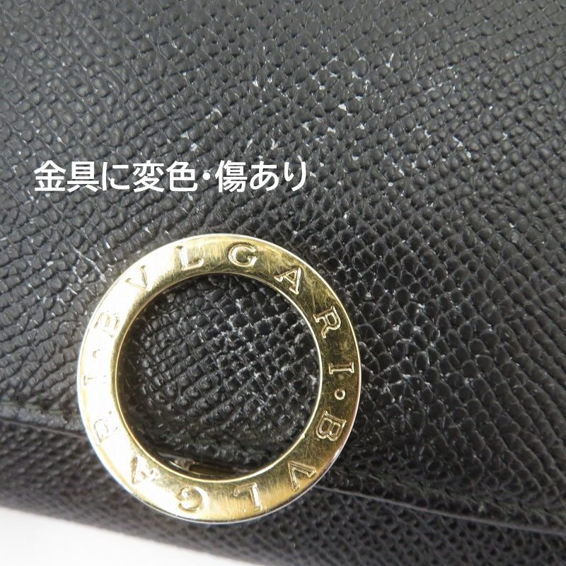 BVLGARI | ブルガリ ブルガリブルガリ 三つ折り財布 285334 ブラック【瀬戸大橋店】