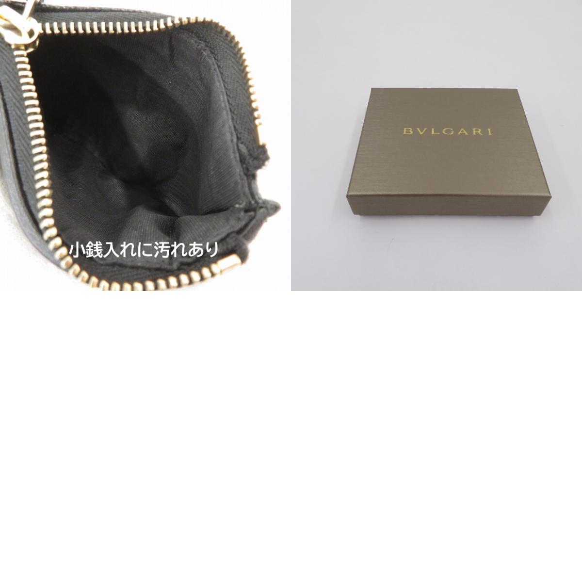 BVLGARI | ブルガリ ブルガリブルガリ 三つ折り財布 285334 ブラック【瀬戸大橋店】