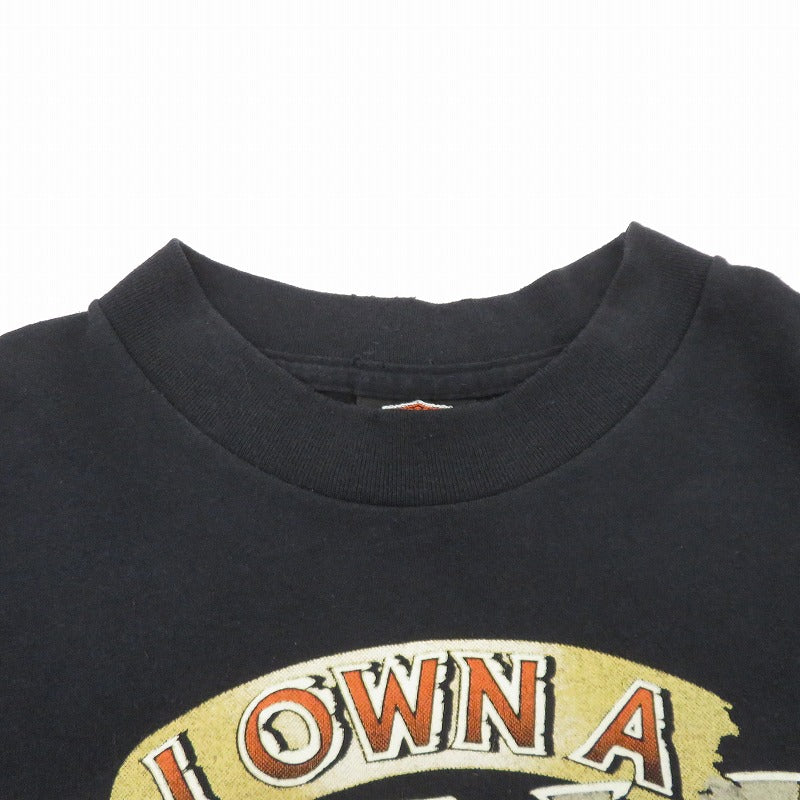 HARLEY-DAVIDSON | ハーレーダビットソン 半袖Ｔシャツ ブラック サイズ：L【瀬戸大橋店】
