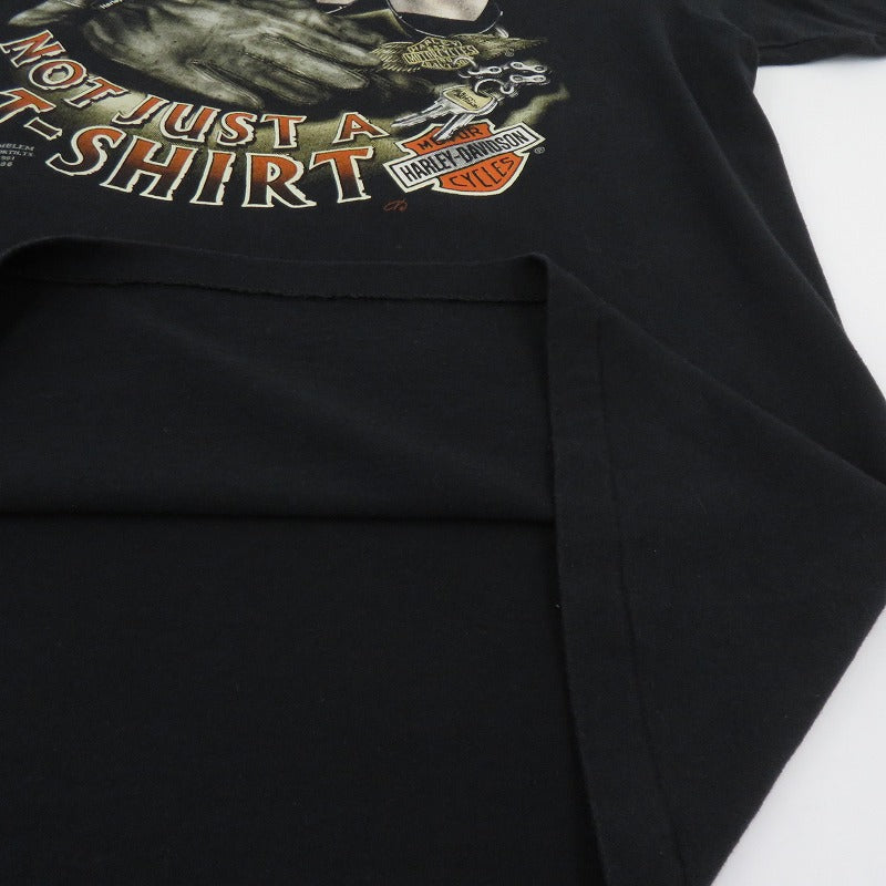 HARLEY-DAVIDSON | ハーレーダビットソン 半袖Ｔシャツ ブラック サイズ：L【瀬戸大橋店】