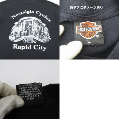 HARLEY-DAVIDSON | ハーレーダビットソン 半袖Ｔシャツ ブラック サイズ：L【瀬戸大橋店】