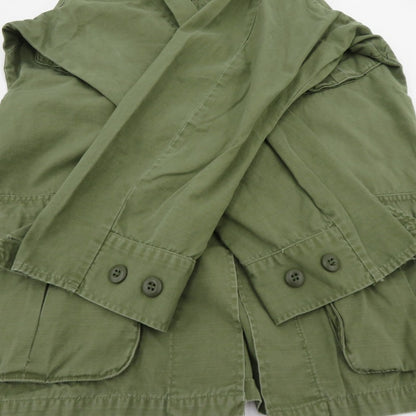MILITARY衣料 | ミリタリーイリョウ U.S.ARMY/JUNGLE FATIGUE JACKET ミリタリージャケット 8405-935-4705 カーキ サイズ：S【瀬戸大橋店】