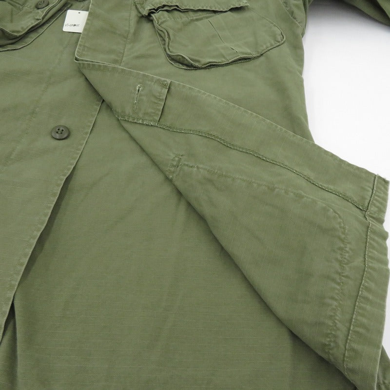 MILITARY衣料 | ミリタリーイリョウ U.S.ARMY/JUNGLE FATIGUE JACKET ミリタリージャケット 8405-935-4705 カーキ サイズ：S【瀬戸大橋店】