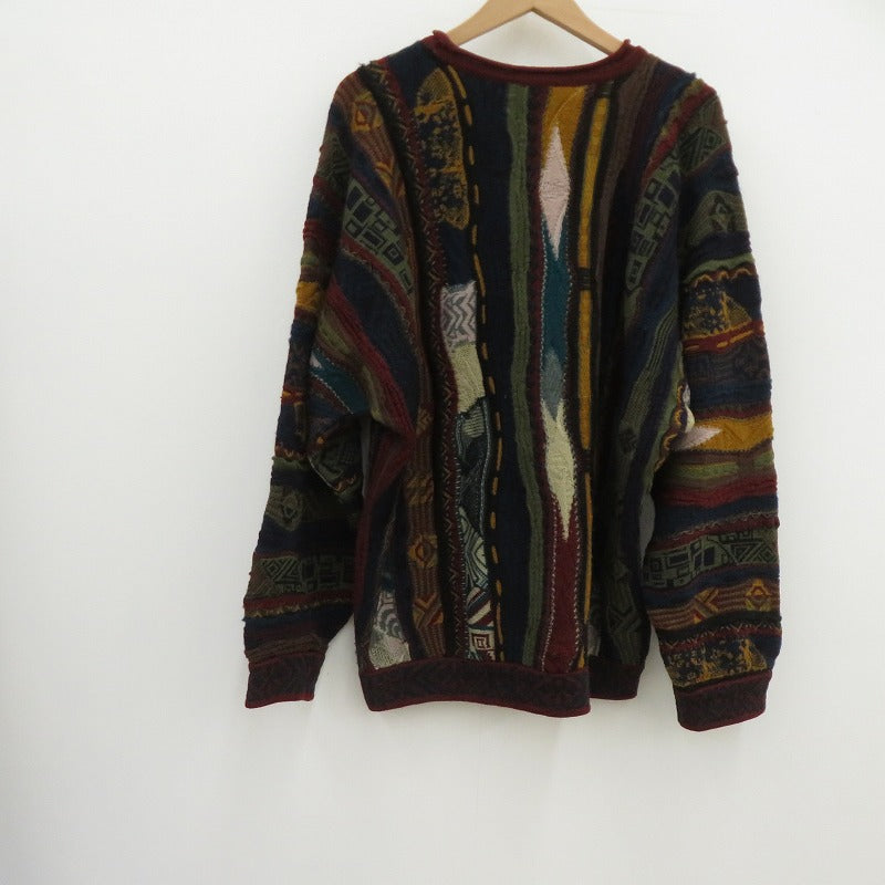 COOGI | クージー 90'S ウールセーター ニット マルチカラー サイズ：L【瀬戸大橋店】