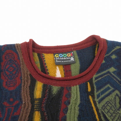 COOGI | クージー 90'S ウールセーター ニット マルチカラー サイズ：L【瀬戸大橋店】