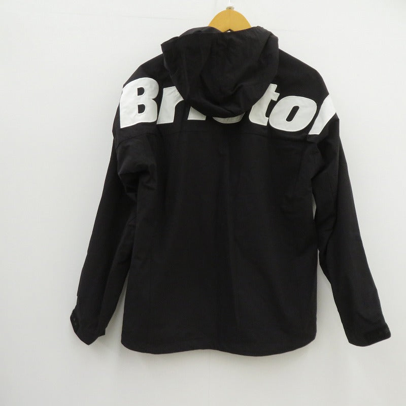FCRB | エフシーアールビー BIG LOGO WARM UP JACKET ナイロンジャケット FCRB-210000 ブラック サイズ：S【瀬戸大橋店】