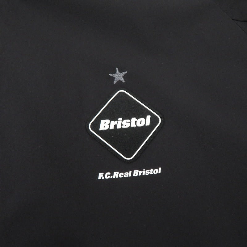FCRB | エフシーアールビー BIG LOGO WARM UP JACKET ナイロンジャケット FCRB-210000 ブラック サイズ：S【瀬戸大橋店】
