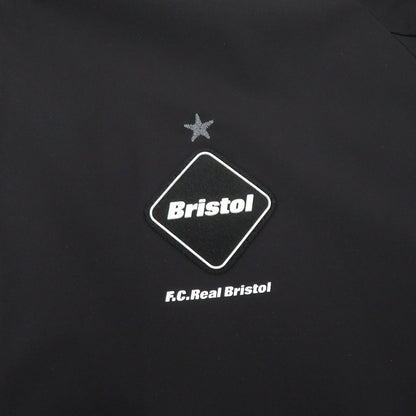 FCRB | エフシーアールビー BIG LOGO WARM UP JACKET ナイロンジャケット FCRB-210000 ブラック サイズ：S【瀬戸大橋店】