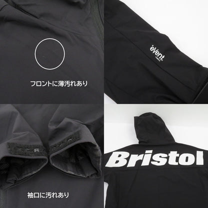 FCRB | エフシーアールビー BIG LOGO WARM UP JACKET ナイロンジャケット FCRB-210000 ブラック サイズ：S【瀬戸大橋店】