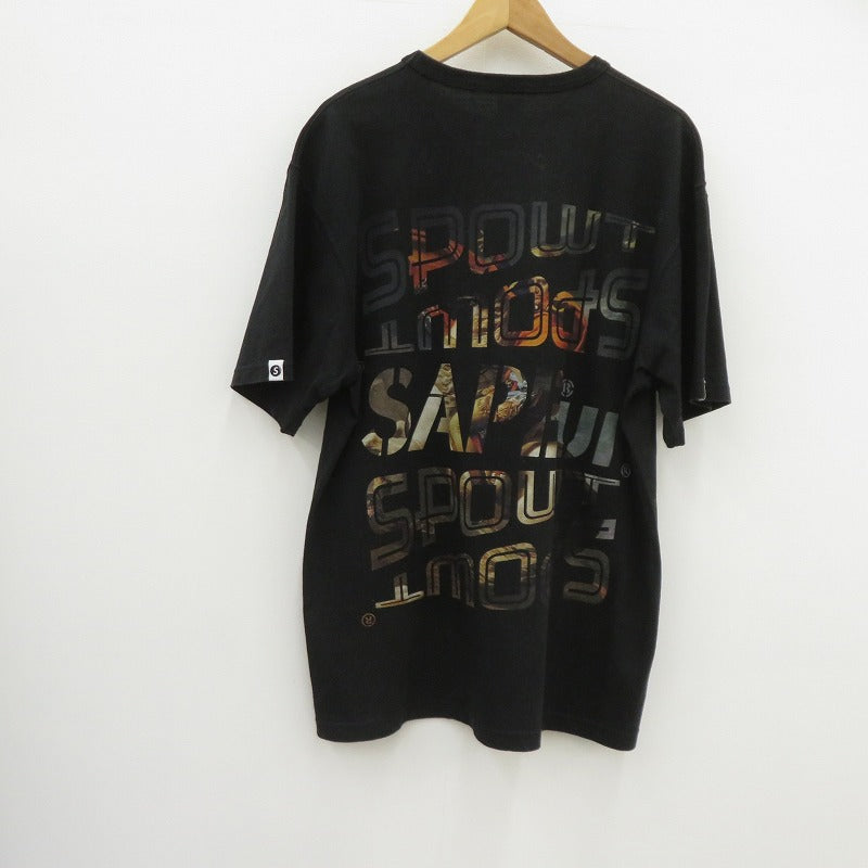 SAPEur | サプール 半袖Ｔシャツ ブラック サイズ：L【瀬戸大橋店】