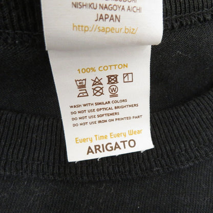 SAPEur | サプール 半袖Ｔシャツ ブラック サイズ：L【瀬戸大橋店】