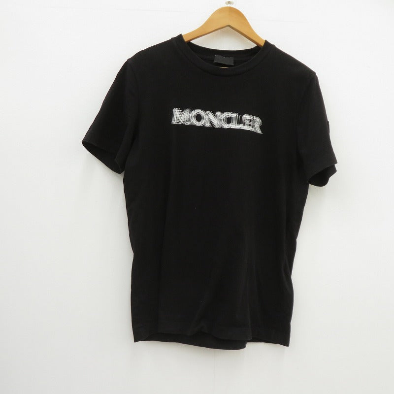 MONCLER | モンクレール SS T-SHIRT 24年製 半袖Ｔシャツ K10918C00005 ブラック サイズ：S【瀬戸大橋店】