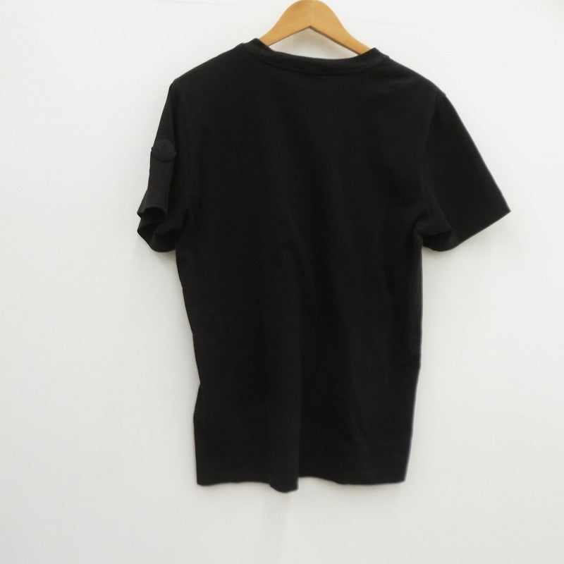 MONCLER | モンクレール SS T-SHIRT 24年製 半袖Ｔシャツ K10918C00005 ブラック サイズ：S【瀬戸大橋店】