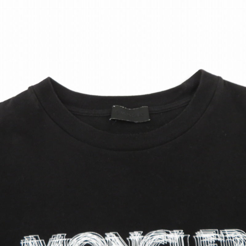MONCLER | モンクレール SS T-SHIRT 24年製 半袖Ｔシャツ K10918C00005 ブラック サイズ：S【瀬戸大橋店】