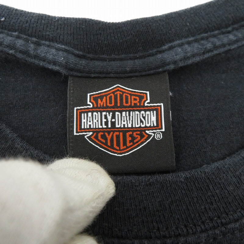 HARLEY-DAVIDSON | ハーレーダビットソン ピンナップガールTシャツ 半袖Ｔシャツ サイズ:2XL ブラック【瀬戸大橋店】