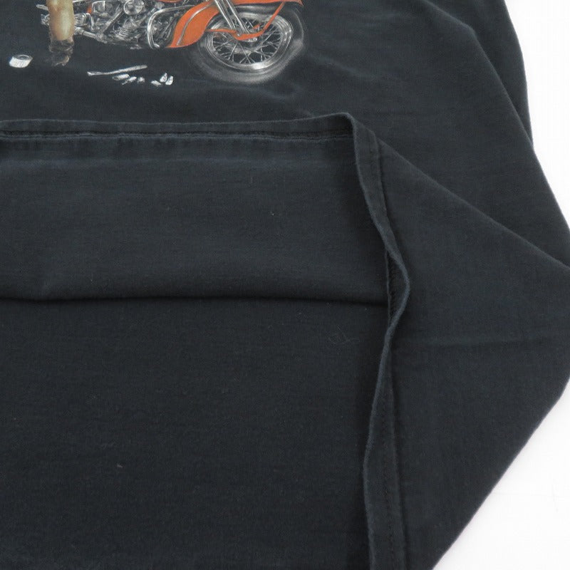 HARLEY-DAVIDSON | ハーレーダビットソン ピンナップガールTシャツ 半袖Ｔシャツ サイズ:2XL ブラック【瀬戸大橋店】