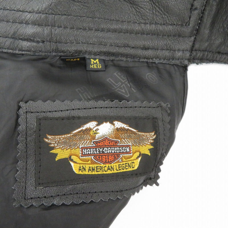 HARLEY-DAVIDSON | ハーレーダビットソン レザーチャップス パンツ ブラック サイズ：M【瀬戸大橋店】