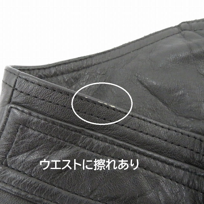 HARLEY-DAVIDSON | ハーレーダビットソン レザーチャップス パンツ ブラック サイズ：M【瀬戸大橋店】