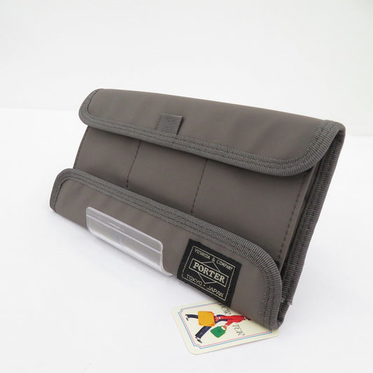 PORTER | ポーター DELUXE 長財布 643-06884 グレー【瀬戸大橋店】