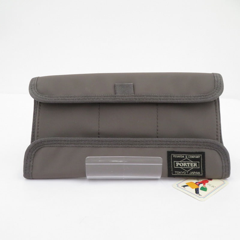 PORTER | ポーター DELUXE 長財布 643-06884 グレー【瀬戸大橋店】