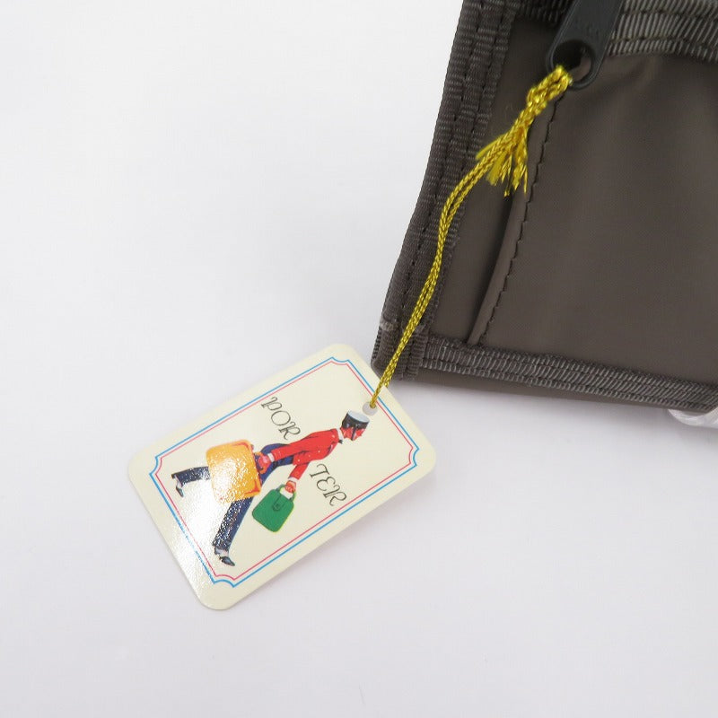PORTER | ポーター DELUXE 長財布 643-06884 グレー【瀬戸大橋店】