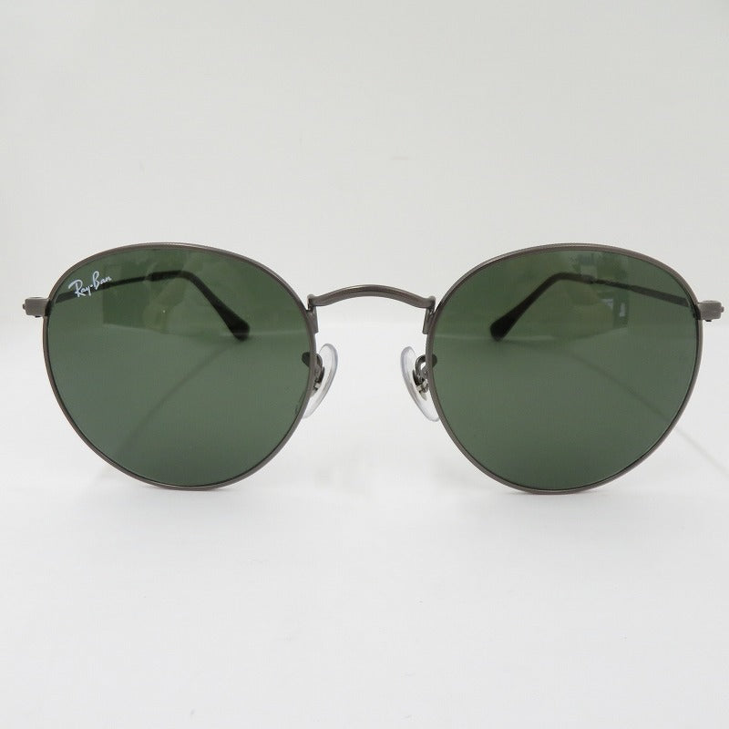 RAY BAN | レイバン ROUND METAL サングラス RB3447 サイズ：50□21 145 グレー【瀬戸大橋店】