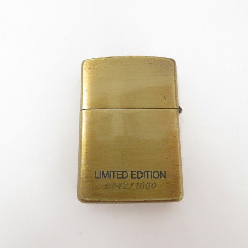 ZIPPO | ジッポ LIMITED EDITION 尾崎豊サイン刻印 ライター ゴールド【瀬戸大橋店】