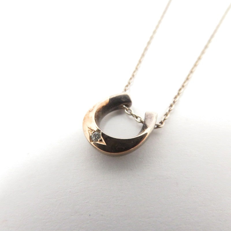 STAR JEWELRY/ホースシュー/トップ一部K10 ネックレス シルバー【瀬戸大橋店】