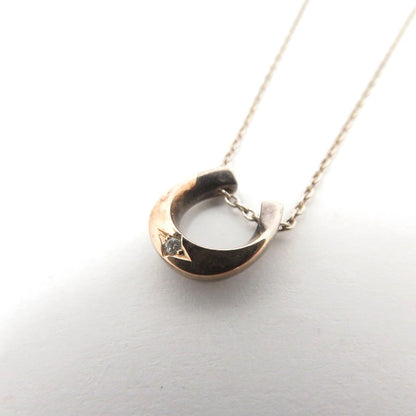 STAR JEWELRY/ホースシュー/トップ一部K10 ネックレス シルバー【瀬戸大橋店】