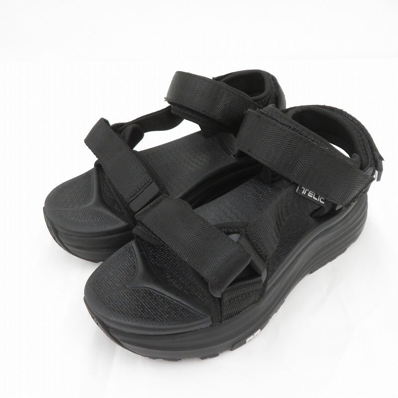 TELIC リカバリーサンダル サンダル ALLROADS -S4 サイズ:22.0cm ブラック 22cm【瀬戸大橋店】