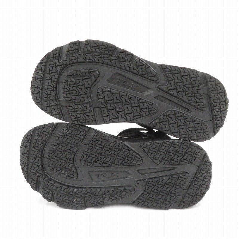 TELIC リカバリーサンダル サンダル ALLROADS -S4 サイズ:22.0cm ブラック 22cm【瀬戸大橋店】